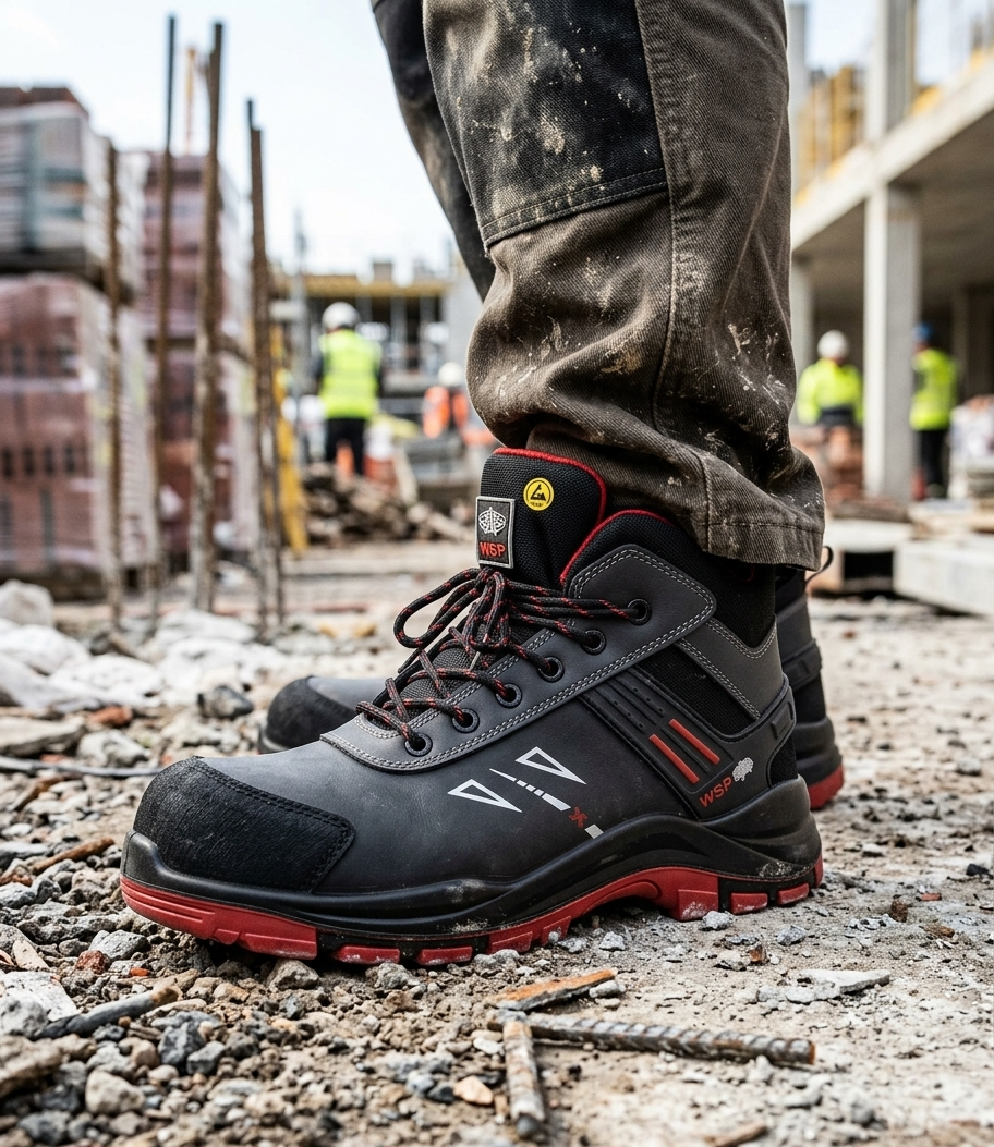 Chaussures de sécurité IMSafety pour le BTP et travaux extérieurs